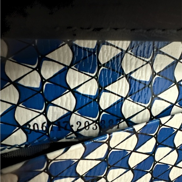 Gucci Navy Blue Card Case with Box - Picture 6 of 10